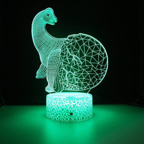 3D LED Lampe Dinosaur
